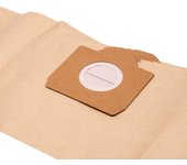 Vhbw 20x bolsa compatible con bavaria bvc 1815 s aspiradora - papel, 80 cm x 22 cm marrón