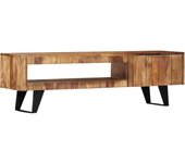 Mueble para tv | mueble de salón | mesa de tv madera maciza de sheesham 140x30x40 cm cfw44437
