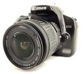 CAMARA DIGITAL REFLEX CANON EOS 450D+EF-S 18-55MM 1:3.5-5.6 IS