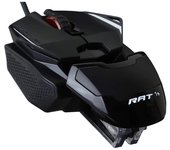 Mad Catz R.A.T. 1+ Ratón Gaming 2000DPI Negro