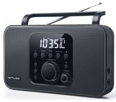Muse M-091 R Radio Portátil Digital Negra
