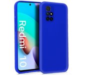 Cool Funda Silicona Azul para Xiaomi Redmi 10