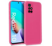 Cool Funda Silicona Rosa para Xiaomi Redmi 10