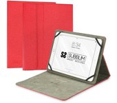 Subblim Clever Stand Funda Roja para Tablet de 10.1"