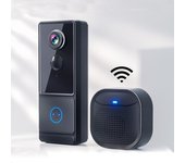 Cámara inalámbrica Smart Video Doorbell 1080P HD Vision Cloud Almacenamiento IP65 Compatible con aplicaciones de control remoto