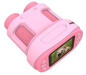 "Telescopio de microscopio de bolsillo para niños con una sola lente con pantalla IPS LED Light 2"""