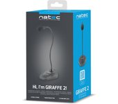 microfono natec giraffe 2 negro