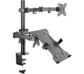 soporte tv mesa 2 pantallas 13 -32  equip 650119 inclinable giratorio