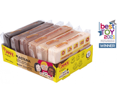 bandeja plastilina 6 pastillas 50gr colores surtidos gama multicultural jovi 70 6m