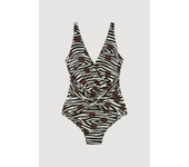 Bañador sin aro estampado savannah - Gisela