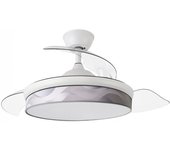 Ventilador led aspas plegables moda ola cct (72w)