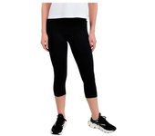 Mallas reebok id train capri mujer negro