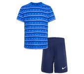 Conjunto nike kids swoosh stripe infantil bl