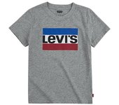 Camiseta levi's sportswear logo boy grey