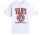 Camiseta vans inter v ss infantil blanco