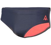 Bañador aqua lung essentials 8cm coral m negro