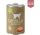 24 latas x 400 g Catzilla Adult Grain Free Pollo en Paté lata para gatos ¡Pack ahorro!