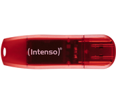 intenso 3502491 lápiz usb 2.0 rainbow 128gb rojo