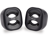 altavoces 2.0 equip life mini  6w rms color negro jack 3.5  alimetancion usb