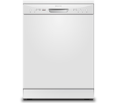 lavavajillas 60 cm milectric lpl-306 a 12 cubiertos blanco
