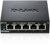 5-port 10 100 metal housing