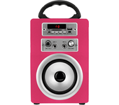 altavoz infiniton k8rosa 5w fm bluetooth