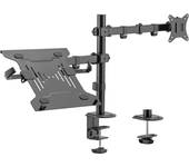soporte monitor ewent hasta 32  + soporte portatil hasta 15.6