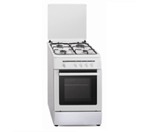 cocina de gas vitrokitchen cb55bn 4 zonas coccion blanca gn