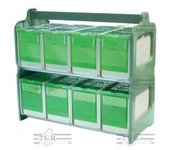 Transportin Maleta para Pajaros 2GR 8 Huecos