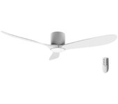 Cecotec Energysilence Aero 5400 Ventilador De Techo Motor DC 40W Con Mando 52" Blanco