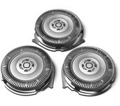 Philips Shaver Series 3000 Pack 3 Cuchillas ComfortCut Cabezales de Afeitado para S3000/S1000/SW37XX