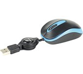 Mediacom BX40 ratón Oficina Ambidextro USB tipo A Óptico 1000 DPI