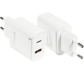Alcasa PCA-W003W cargador de dispositivo móvil Otro, Smartphone, Tableta, Universal Blanco Corriente alterna Carga rápida