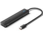 Hub usb tipo-c 3.2 vention chybb/ 2xusb tipo-c 3.2/ 2xusb 3.2/ 1xusb tipo-c/ 15cm