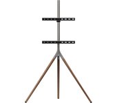 One For All Tripod WM 7471 soporte para TV 165,1 cm (65") Nuez, Gris