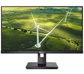 Philips Monitors Philips 272B1G - Monitor Verde de 68 cm (27 Pulgadas) (DVI, HDMI, DisplayPort, USB Hub, Tiempo de Respuesta de 4 ms, 1920 x 1080, 75 Hz, FreeSync, Pivot), Color Negro