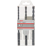 Bosch Wiertło SDS Plus-1 Kpl. 6/8/10, Juego de Brocas para Perforación en Concreto, Metal y Madera, Alta Precisión y Durabilidad, Compatible con Herramientas Bosch