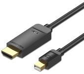 Cable conversor vention hahbg/ mini displayport macho - hdmi macho/ 1.5m/ negro
