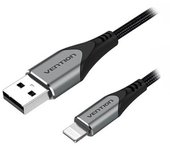 Vention Cable USB 2.0 Lightning LABHF/ USB Macho - Lightning Macho/ 1m/ Gris