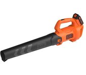 Aspiradora de Hojas Black & Decker BCBL200L - 12V 145 km/h, Potente y Portátil, Ideal para Jardín, Negro/Naranja