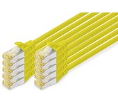 Digitus Cable de conexión CAT 6A S/FTP, 10 piezas