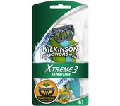 10 x Wilkinson Sword Xtreme 3 sensible 4 cuchillas de afeitar