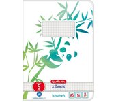 Herlitz GREENline cuaderno y block A5 16 hojas Verde, Blanco