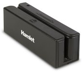 Hamlet HURMAG3 lector de tarjeta magnética USB Negro