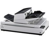 Fujitsu fi-7700 600 x 600 DPI Flatbed & ADF scanner Negro, Blanco A3 - Escáner (304,8 x 431,8 mm, 600 x 600 DPI, 24 bit, 8 bit, 1 bit, 100 ppm)