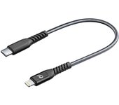 Cellularline Tetra Force Cable 15cm - USB-C to Lightning