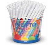 Giotto 521500 rotuladores Turbo Color Punta Fina, 0.5 - 2 mm, Paquete de 96 Unidades