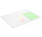 Durable 712319 protector de escritorio Polipropileno (PP) Gris