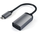 SATECHI Cable Adaptador Tipo-C VGA USB-C 1080p/60Hz - para M2/ M1 MacBook Pro/Air, M2/ M1 iPad Pro/Air, M2 Mac Mini, iMac M1 (Gris Espacial)