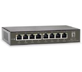 LevelOne GEP-0823 switch Gigabit Ethernet (10/100/1000) Energía sobre Ethernet (PoE) Negro